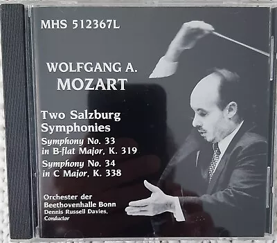 Mozart: Two Salzburg Symphonies (1989 Musical Heritage Society 512367L) • $6.35