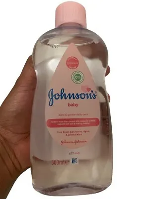 £9.93 • Buy Johnson's Baby Oil 500ml Baby Bath Moistures New Born Soft Skin Protection UK