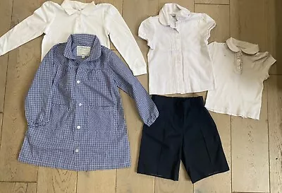 Girl's School Clothes Bundle 4-5 Years Blue And White  • £2.99