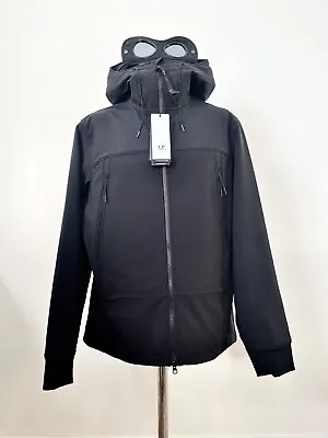 Black CP Company Soft Shell Goggle Jacket | 2XL | BNWT • £250