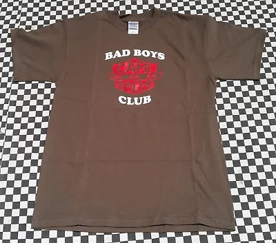 Cafe Racer - Mazda Rotary Night Club T-Shirt - Bad Boys Club - Brown Medium • $9.75