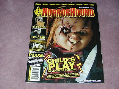 HORRORHOUND # 10 Child's Play Day Of The Dead Fulci Cinema Horror Hound • $20.95