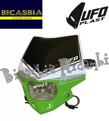 18409 - Panel Headlight Holder UFO Stealth Motocross Color White Green • $67.54