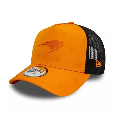 McLaren Racing F1 Fanwear Trucker Hat Orange/Black • $54.99