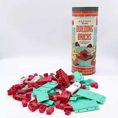 Auburn Toys Vintage Flexible Building Bricks #948 Building Blocks Incomplete • $20