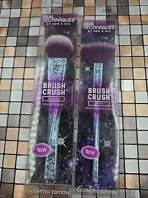 Real Techniques By Sam And Nic Brush Crush 302 Blush And 304 Fan New! • $11.49