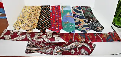 Lot Of 10 Vintage Mens Ties • $15