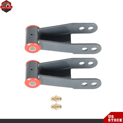 2  Rear Drop Shackle Lowering Kit Pair For 1965/1966/1967-1972 Ford F100 2WD • $36.04