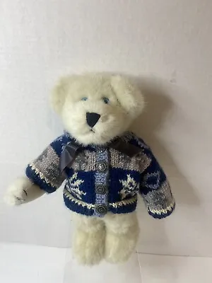 $12 • Buy Boyds Bear Thor M Berriman 11” Tags Jointed Sweater Christmas Gift