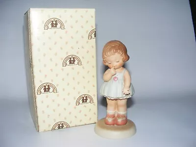 Enesco Memories Of Yesterday Figurine I'SE SPOKEN FOR Girl With Ring 1988 520071 • $19.99