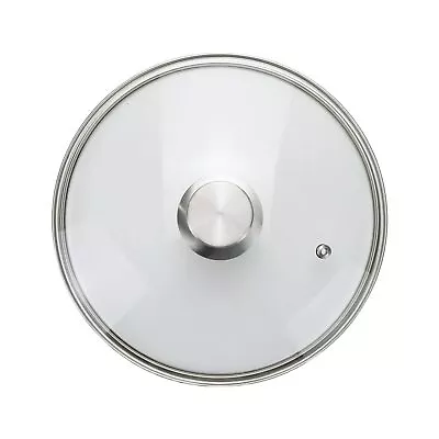 9 Inch Clear Glass Pot Lid For Frying Pan Replacement Cover Can Withstand 356... • $23.83