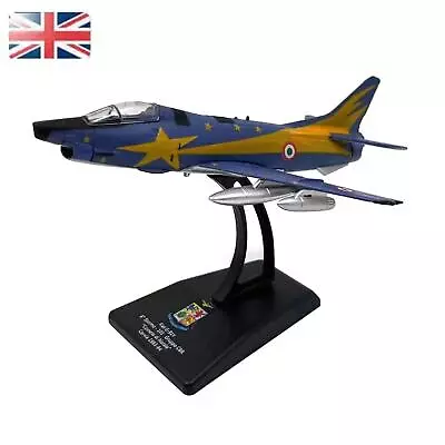 1:100 Scale Fiat G-91Y Fighter Alloy Aircraft Model Plane Static Display • £21.54