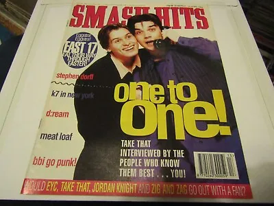Smash Hits Music Magazine March 30th -12th April  1994 Take That Great Condition • £9.99
