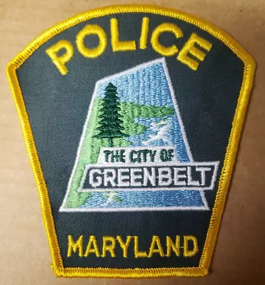 MD Greenbelt Maryland Police Shoulder Patch • $4.99