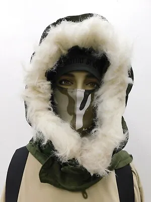 OG-107 Extreme Cold Weather Hood W/ Synthetic Fur M-51 Fishtail M-65 Parka B7 • $28