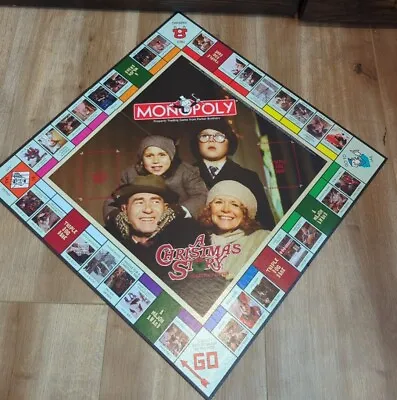 Monopoly A Christmas Story Collectors Edition Replacement Folding Game Board OEM • $9.99