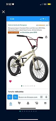 Bmx Mongoose Bike Legion Freestyle • $200