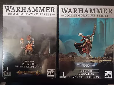 BOTH Anniversary Models Tau & Fireslayers Warhammer AoS Games Workshop NEW • £64