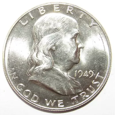 1949 Franklin Half Dollar CH BU (A139) • $35