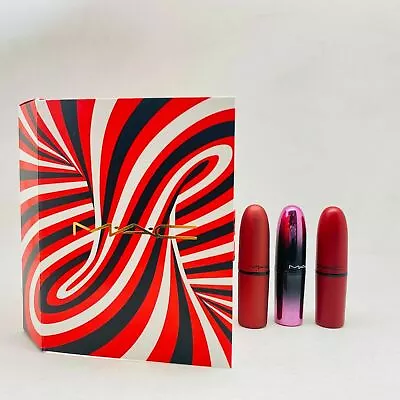 MAC Kiss Of Magic Lip Kit (3x Lipstick) - 3x3g/0.1oz - Sets - NIB ~HOLIDAY SALE~ • $31.88