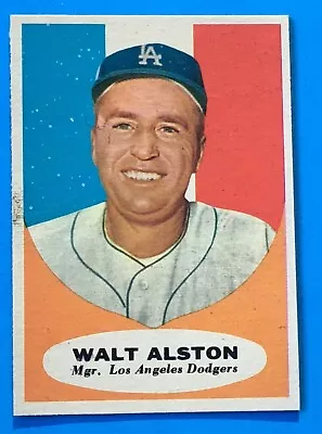 1961 TOPPS #136 WALT WALTER ALSTON NM-MT HOFer BROOKLYN DODGERS • $7.99