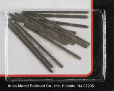 Atlas Code 80 Rail Joiners (48) - N Scale Nickel Silver Model Train Track • $4.78