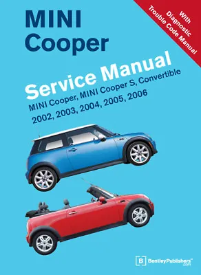 2002-2006 MINI Cooper S Convertible Bentley Repair Service Shop Manual Book BM06 • $138.95