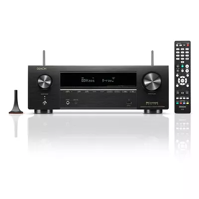 Denon AVR-X1700H 7.2ch 8K AV Receiver W/ 3D Audio (Certified Refurbished) • $449