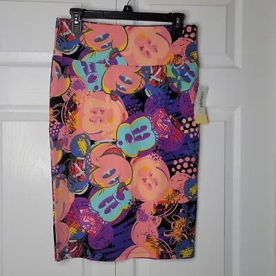 Lularoe Disney Mickey Minnie Mouse Cassie Skirt Pop Art NWT New Large L • $20