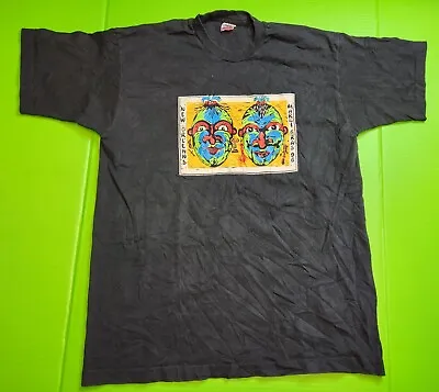 Vintage 1996 New Orleans Mardi Gras Black Shirt Size XL USA Made Single Stitch  • $29