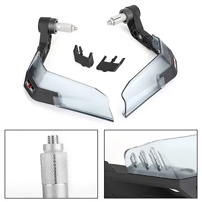 Motorcycle Handguard Handlebar Shells Protector For Honda Yamaha Gray A9 • £37.18