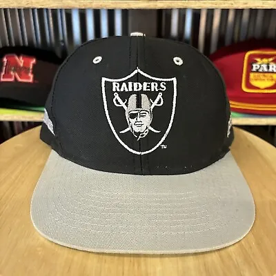 VTG 90s Competitor Los Angeles Raiders Hat - Snapback Cap - NFL - CLEANED! • $40