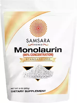 Monolaurin Extract Powder (8Oz/227G) For Stronger Immune Support - Coconut Extra • $67