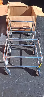 R&B Wire Heavy Duty Chrome Laundry Cart Base Assembly • $80