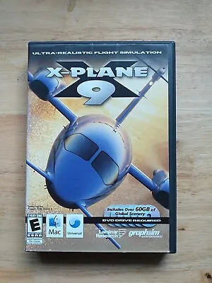 PC X-Plane 9. COMPLETE. Retro Flying Sim For Mac OS • £11.99