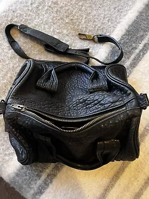 Alexander Wang Rocco Bag Black With Silver Hardware As New Condition • $200