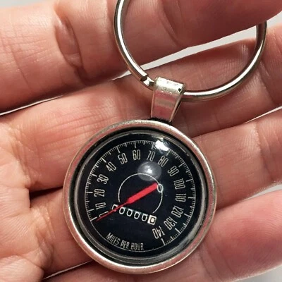 $12.95 • Buy Vintage Chevy Camaro 140 MPH Speedometer Keychain Reproduction Chevrolet 1st Gen