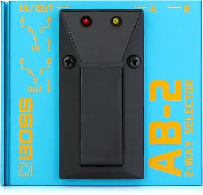 Boss AB-2 2-Way Selector Pedal • $59.99