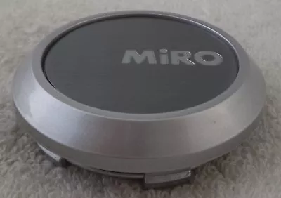 Miro Wheels Gun Metal / Silver Custom Wheel Center Cap Caps # MG-P1563 • $29.21