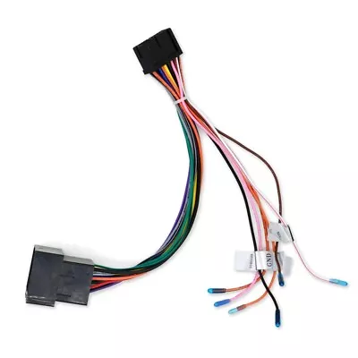 Car Stereo Radio ISO/Android Wiring Harness Connector Adaptor Loom Cable Pins 20 • $12.22