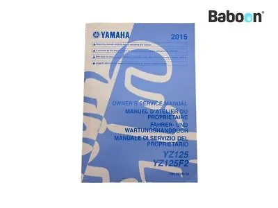 Instruction Book Yamaha YZ 125 2006-2018 (YZ125 1C3) English German French It • £56.93