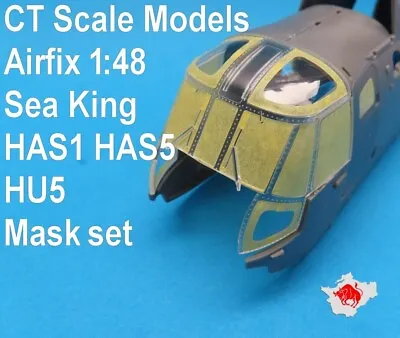 Mask Set For Airfix 1/48 Sea King HAS.1 HAS.5 HU.5 A11006 • $11.05