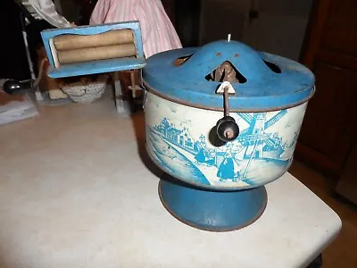Vintage Wolverine Tin Dutch Litho Child's Toy Wringer Washing Machine • $25