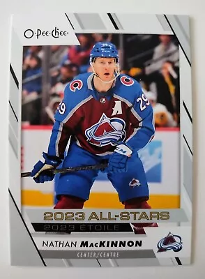 2023-24 O-Pee-Chee All-Stars #531 Nathan MacKinnon Colorado Avalanche Center  • $1.09