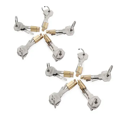 10 PCS Metal Lock Accessories Keys Replacement Lock Keys Chastity Cage Handcuff • £16.98