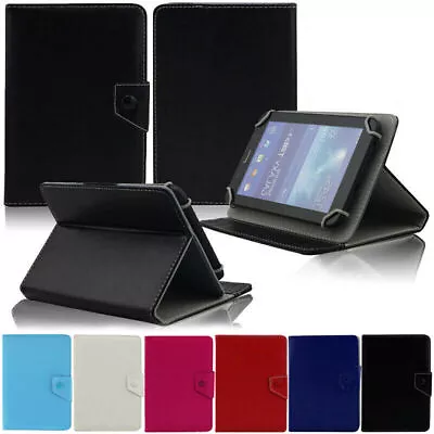 Leather Cover Smart Case Stand For Samsung Galaxy Tab A/E/S 7.0 8.0 10.1 Tablet • $18.69