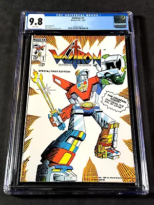 Voltron #1 CGC 9.8 1985 4386328016 Henry Vogel Dick Ayers Jim Fry Mark McKenna • $260