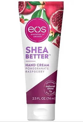 Eos Shea Better Hand Cream Lotion Pomegranate Raspberry 2.5 Fl Oz NEW • $5