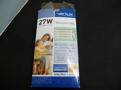 Genuine Verilux CFML27VLX Natural Spectrum Bulb | 1715 Lumens 6500K 1 NEW • $26.99