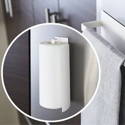 Kitchen Shelf Paper Roll Rack Home Strong Magnetic Refrigerator Towel Holder • £12